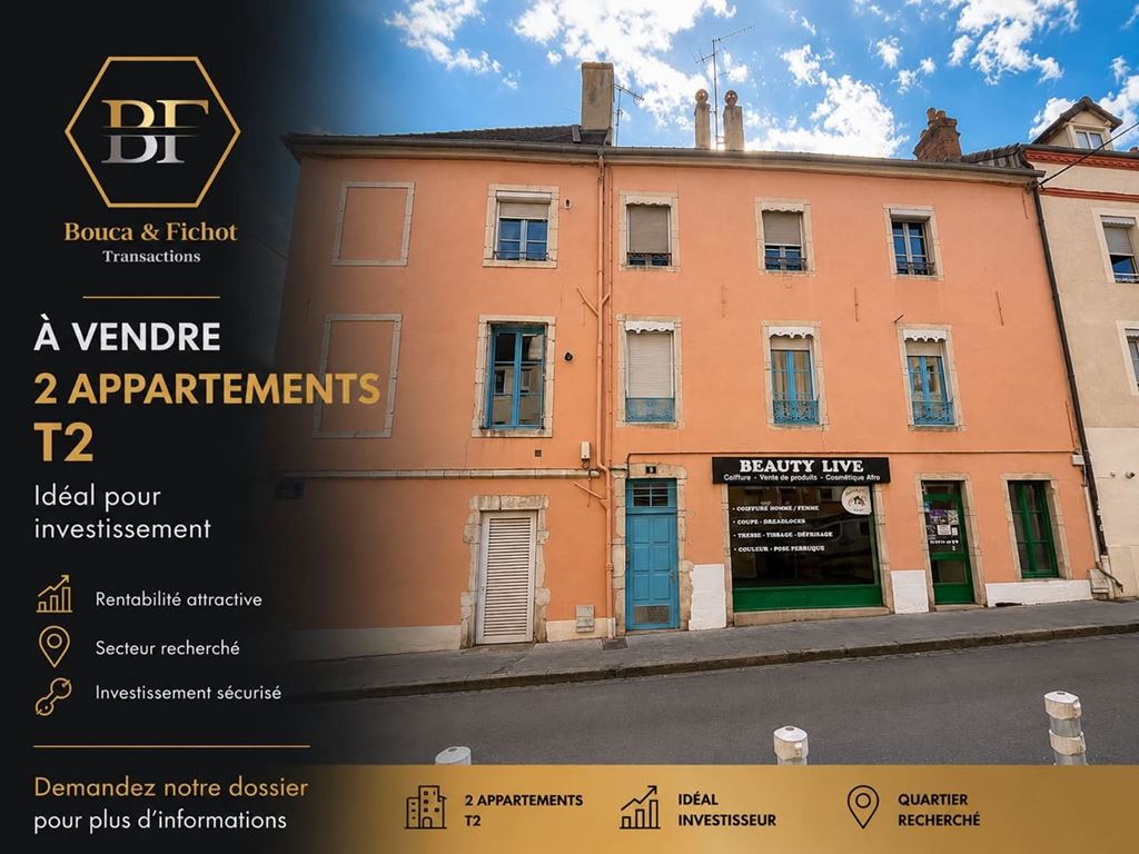 Appartement CHALON SUR SAONE (71100) BOUCA ET FICHOT TRANSACTIONS